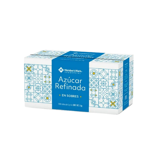 Azúcar refinada Member’s Mark | 1,000 sobres x 5 g