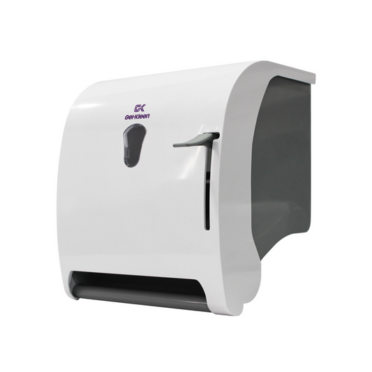 Despachador de toalla en rollo | Gel‑Kleen 003700 | 1 rollo de 8" hasta 180 m | Color blanco