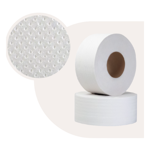 gcp-pro-papel-higienico-bobina-180m-nuevo.peng: Caja de papel higiénico en bobina de la línea GCP Professional Pro 2000, un nuevo producto