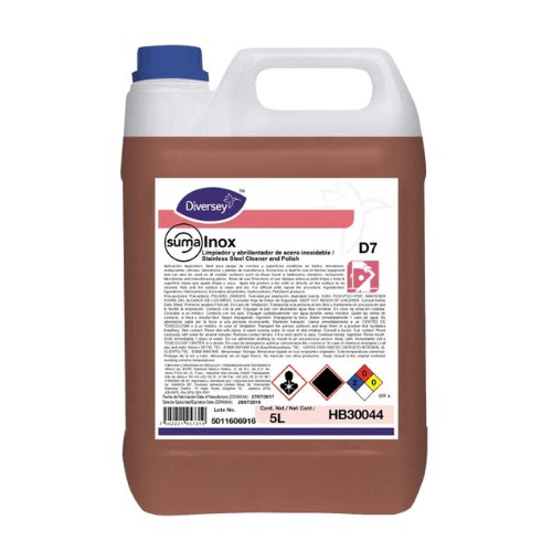 Suma Inox limpiador y abrillantador de acero inoxidable - eShop Oficial Diversey MéxicoHB30044