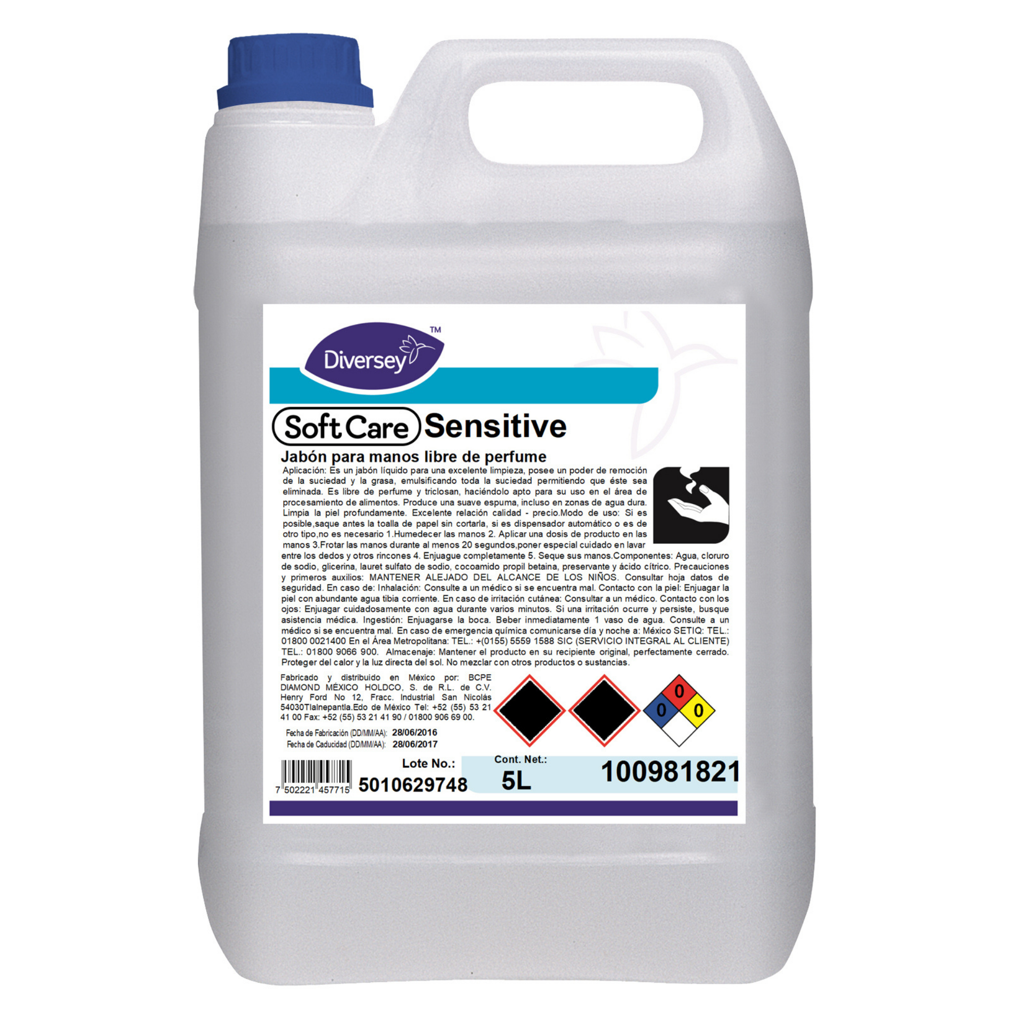 SOFT CARE SENSITIVE 4X5L W5016