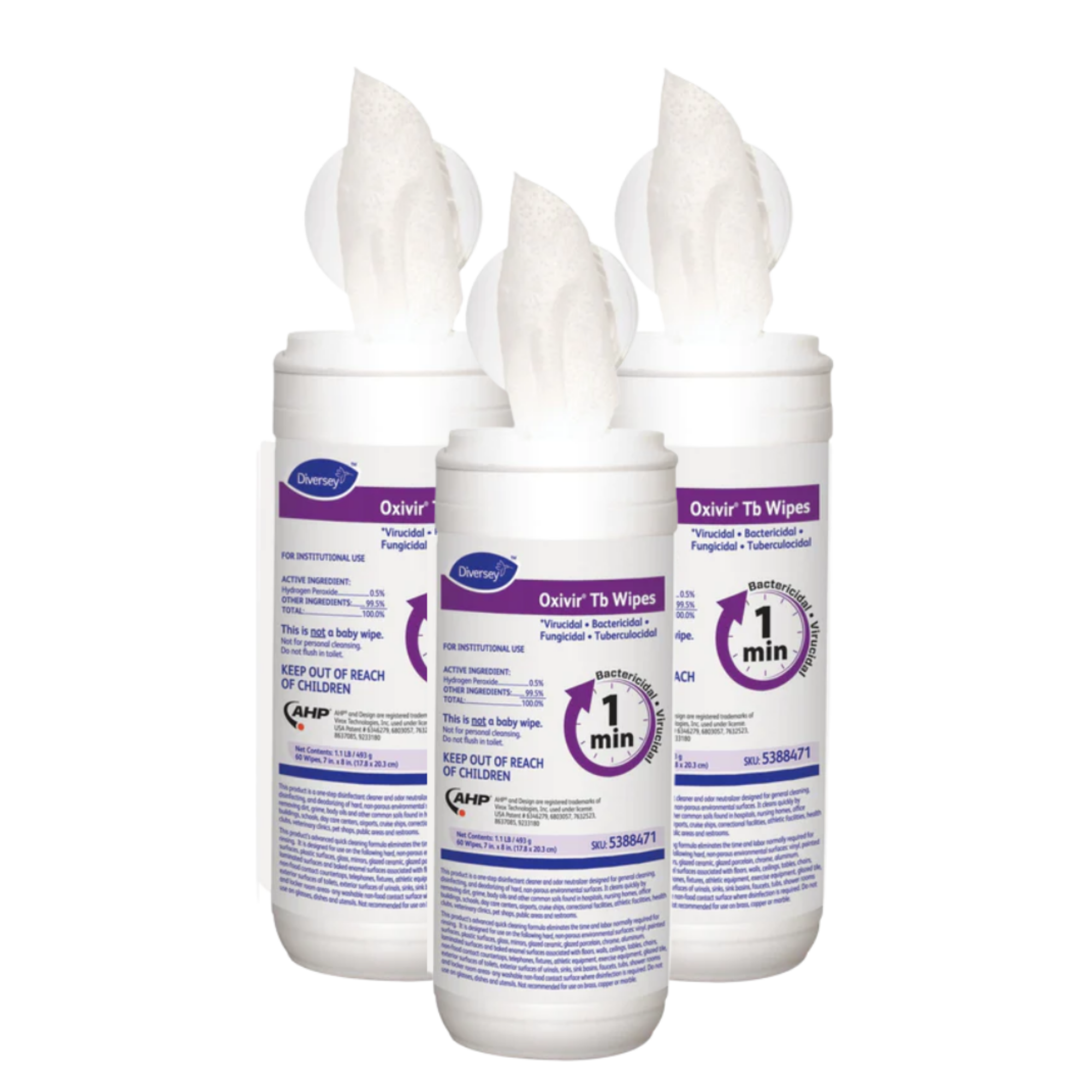 Toallitas Desinfectantes Oxivir TB Diversey 5388471