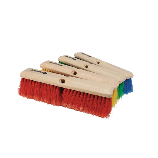 Cepillo para Piso PVC Serie 18 | Cepillo El Castor | 1814-P | Fibra Suave