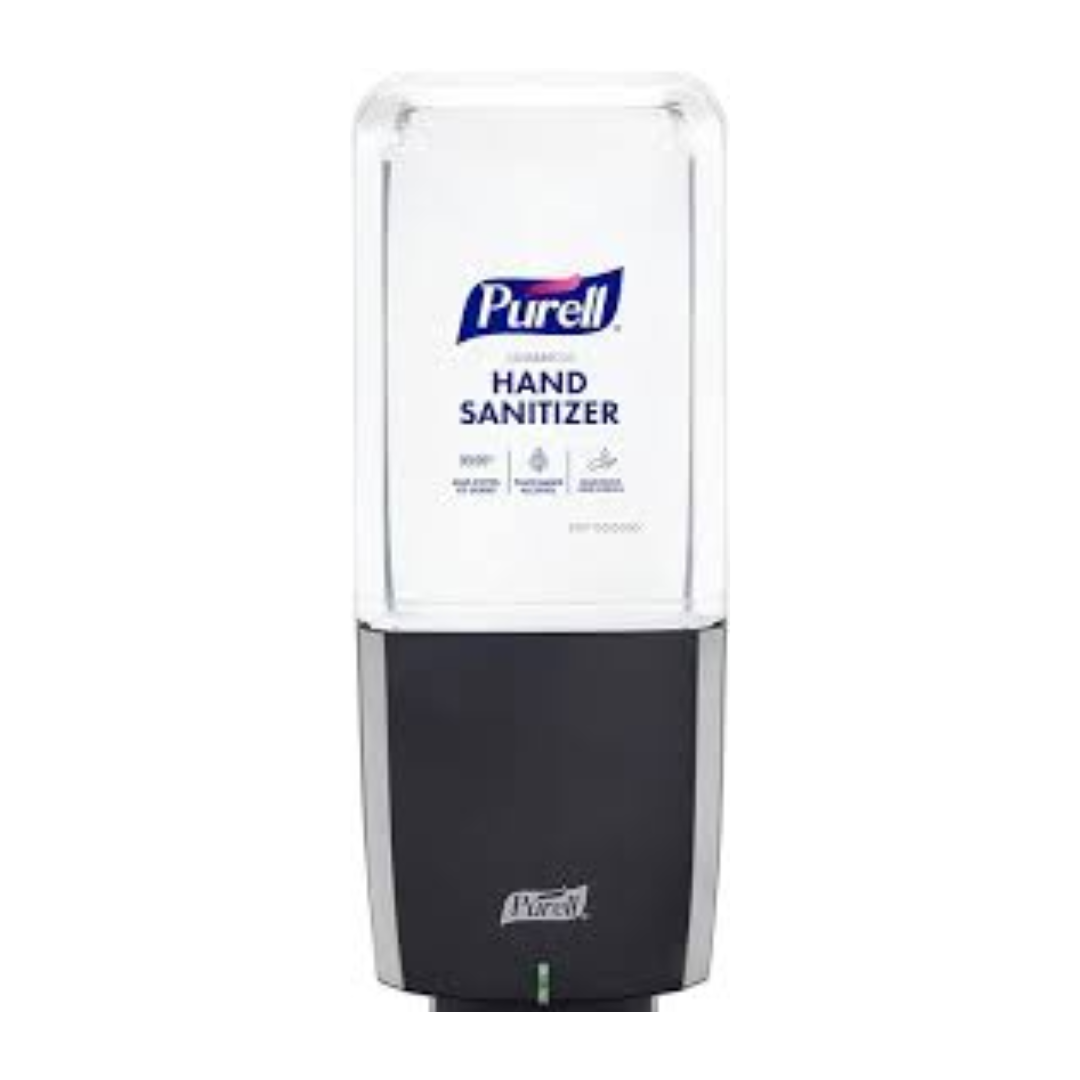 PURELL ES10 TF SANI DISP GPH 1PK - Dispensador de desinfectante de manos PURELL® ES10 Menos mantenimiento, sin necesidad de cambiar la batería y recargas fáciles de consultar. Color Negro