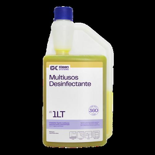 Gel Kleen Limpiador Multiusos Desinfectante Concentrado Limón 1L