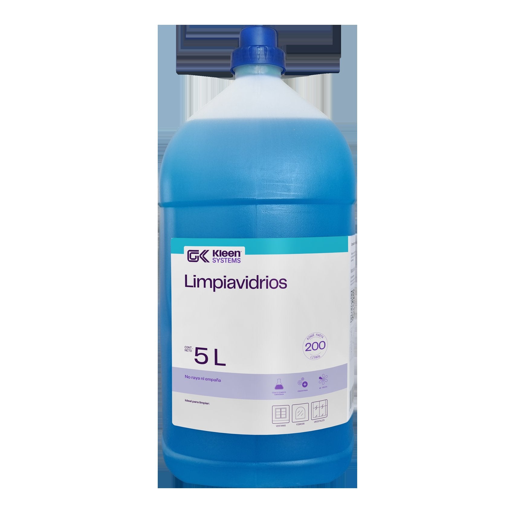 Limpiador Concentrado Vidrios y Cristales Gel Kleen 2277 — Limpiador