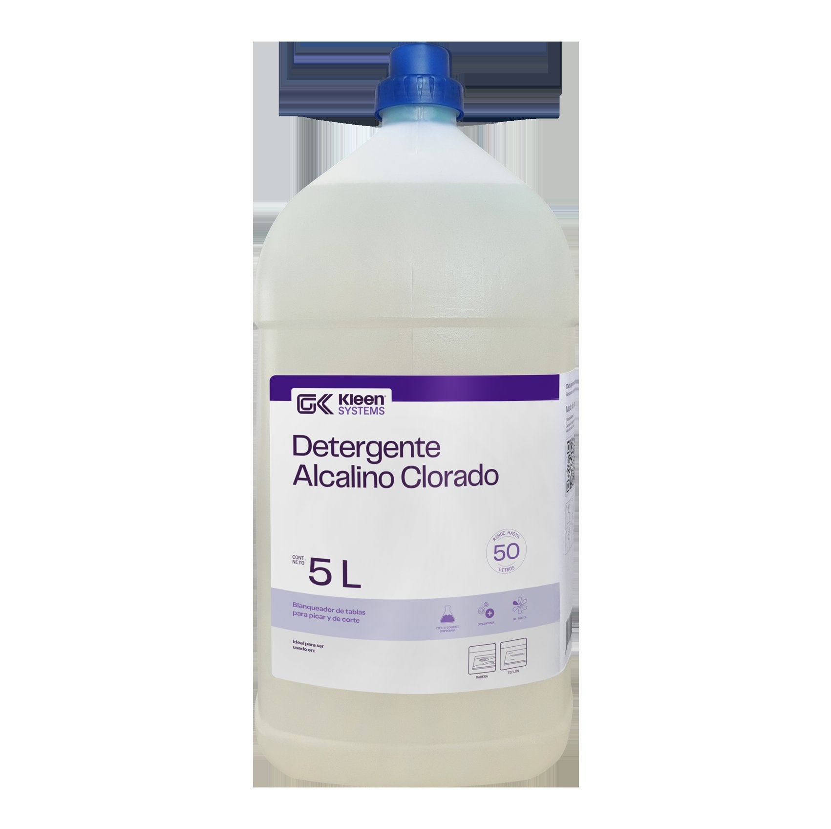 Blanqueador Clorado Tablas Corte Gel Kleen 6381 — Detergente Alcalino