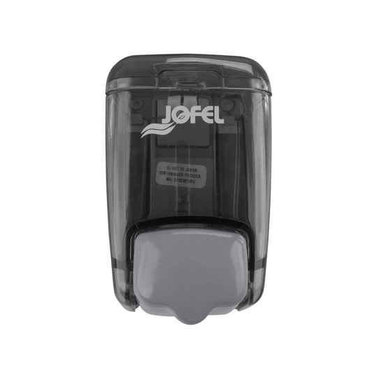 Jabonera Azur Mini recargable | Jofel AC85000 | Capacidad 0.5 L | Plástico ABS/SAN color humo