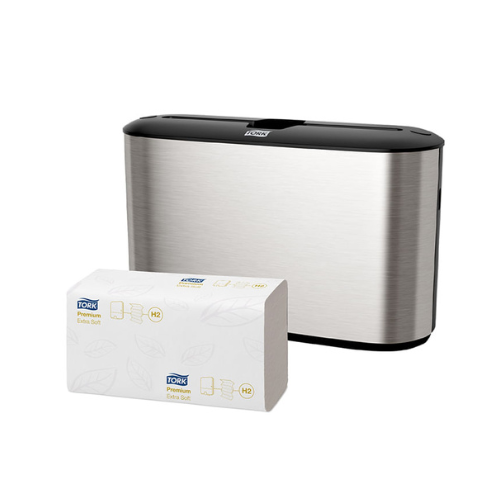 Tork Desp Toalla Interdoblada Counter Top Acero
