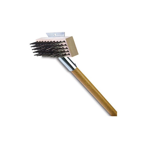 Cepillos el Castor® Cepillo con Espátula para Parrillas de Hornos - Karlan ¡Marca la Limpieza!SP-OB-30