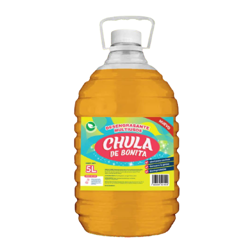 chula-de-bonita-desengrasante-multiusos-20l.jpg:Garrafa de 20 litros de Desengrasante Multiusos de CHULA DE BONITA