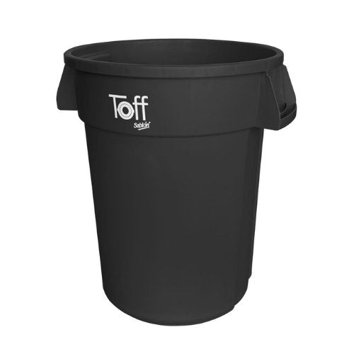 Contenedor Toff 120 L sin tapa Sablón (43036-9185NE) - Karlan ¡Marca la Limpieza!