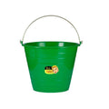 Cubeta de plástico Verde Cuplasa Cubeta 12 de 9.5 litros con asa metálica