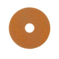 Disco o pad de limpieza para pisos de 11 pulgadas Twister color naranja (Orange) HT, mostrando su textura de microdiamantes.