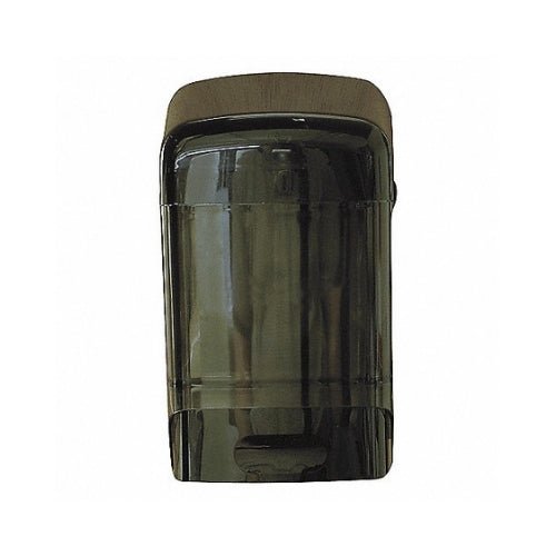 Dispensador de jabón a granel Soft Care de Diversey, mostrando su robusta construcción y la barra de accionamiento para codo.