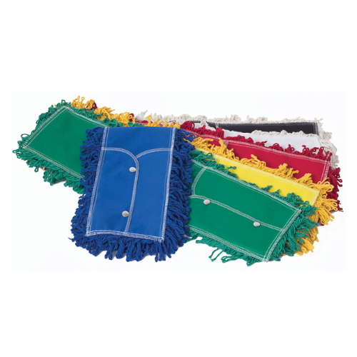 el-castor-funda-mop-pro-color-varios-colores.jpg: Mops Pro-Color de El Castor en diferentes colores (azul, verde, rojo, amarillo, blanco) con pabilo en rizo.