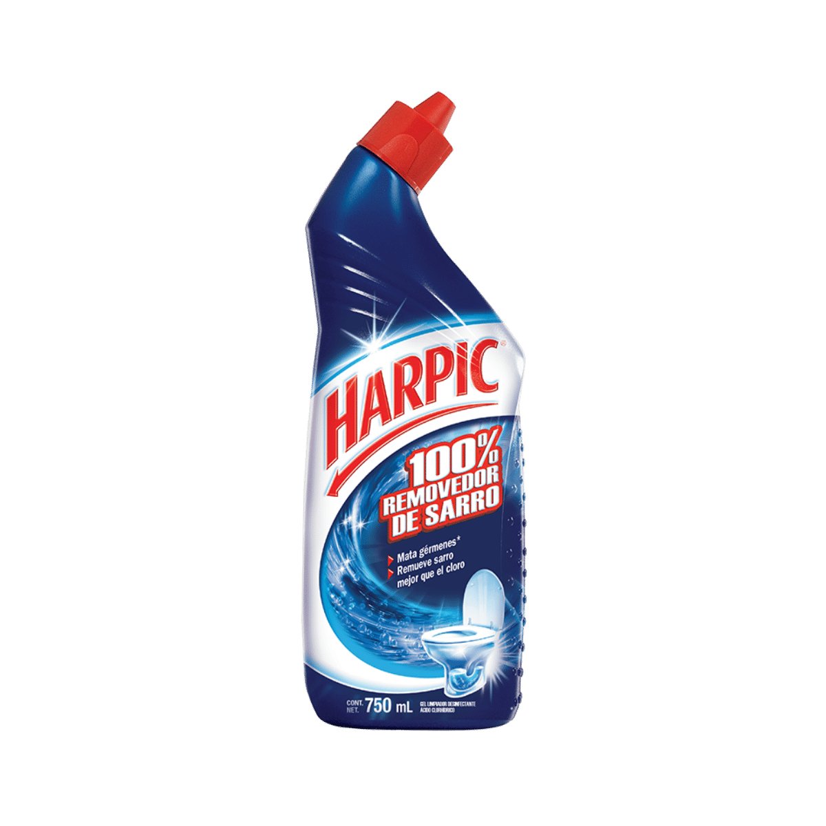 HARPIC® 100% REMOVEDOR DE SARRO, 750ML - Karlan ¡Marca la Limpieza!RB-3095807