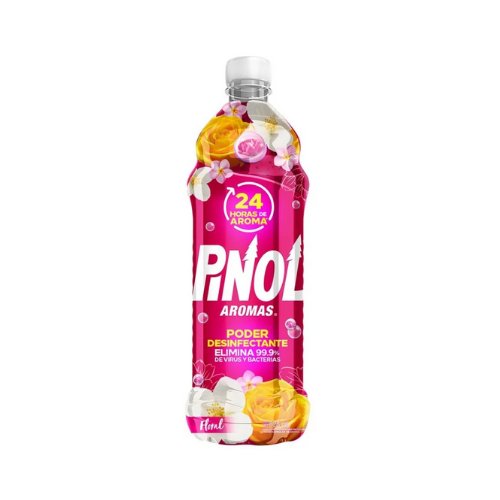 Limpiador desinfectante Pinol Aromas Floral 828 ml (5617) - Karlan ¡Marca la Limpieza!5617