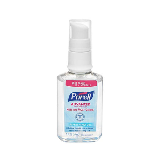 PURELL® Advanced Gel Alcohólico Antiséptico Para Manos 59 mls (9606-24) - Karlan ¡Marca la Limpieza!9606-24