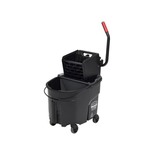 Rubbermaid Escurridor y Cucharon de prensa lateral Wavebrake® 35 QT (FG758088YEL) - Karlan ¡Marca la Limpieza!FG758088YEL