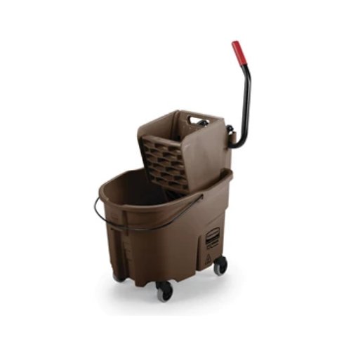 Rubbermaid Escurridor y Cucharon de prensa lateral Wavebrake® 35 QT (FG758088YEL) - Karlan ¡Marca la Limpieza!FG758088YEL