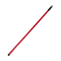 vileda-pro-palo-estandar-138cm-metalico.jpg: Palo estándar metálico de 138 cm de Vileda Professional con rosca italiana, de color rojo