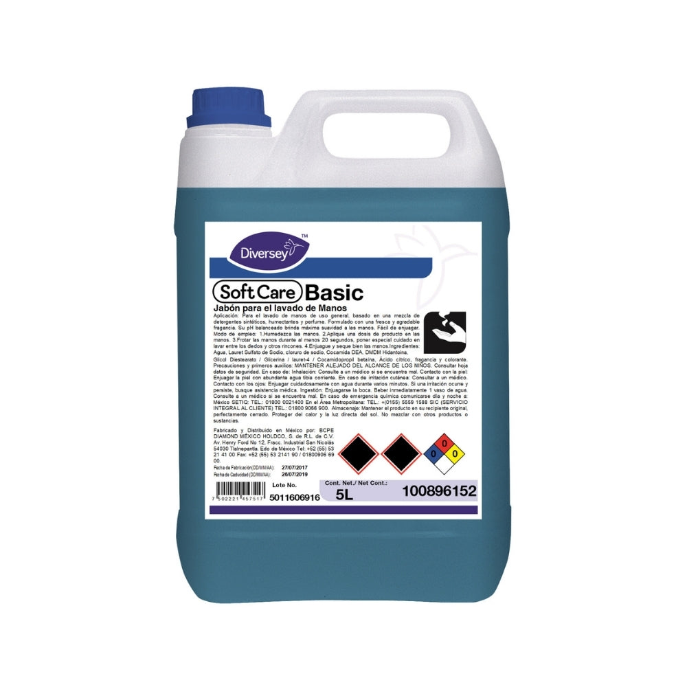 Diversey® Cuidado Personal Soft Care Basic Jabón Liquido