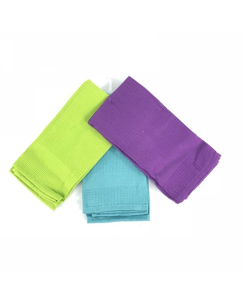 Cisne Pack de 3 Paños de Microfibra (Fina, Polvo y Cristales)  (560503)