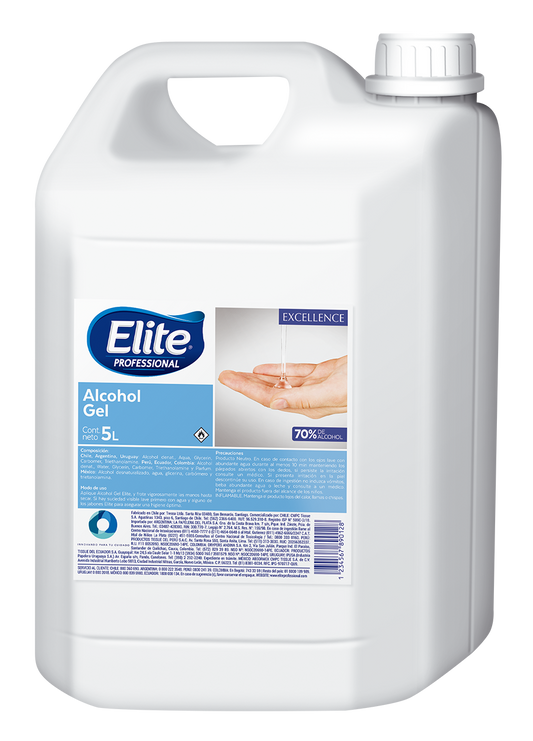 Elite® Antisépticos Alcohol Gel Elite (AB60970818)