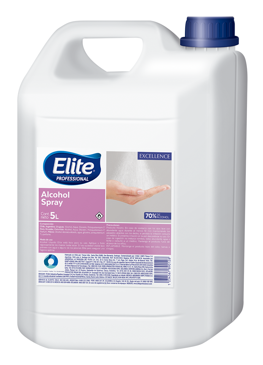 Elite® Antisépticos Alcohol Spray Elite (AB60970825)