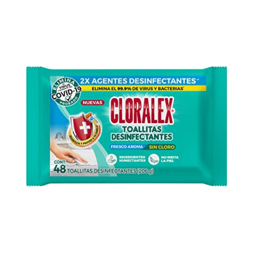 CLORALEX® Toallitas Desinfectantes (0569)