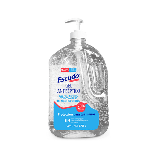 Gel Antiséptico Escudo® 3.785 L.