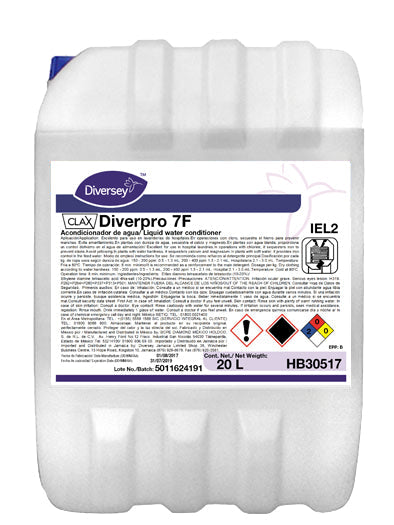 Diversey® Cuidado de Prendas Clax Diverpro 7F (HB30517 - HB30512)