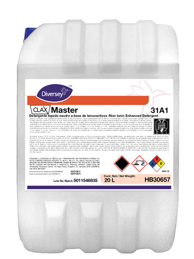 Diversey® Cuidado de Prendas Clax Master 31A1 (HB30657 - HB30658 - HB30659)