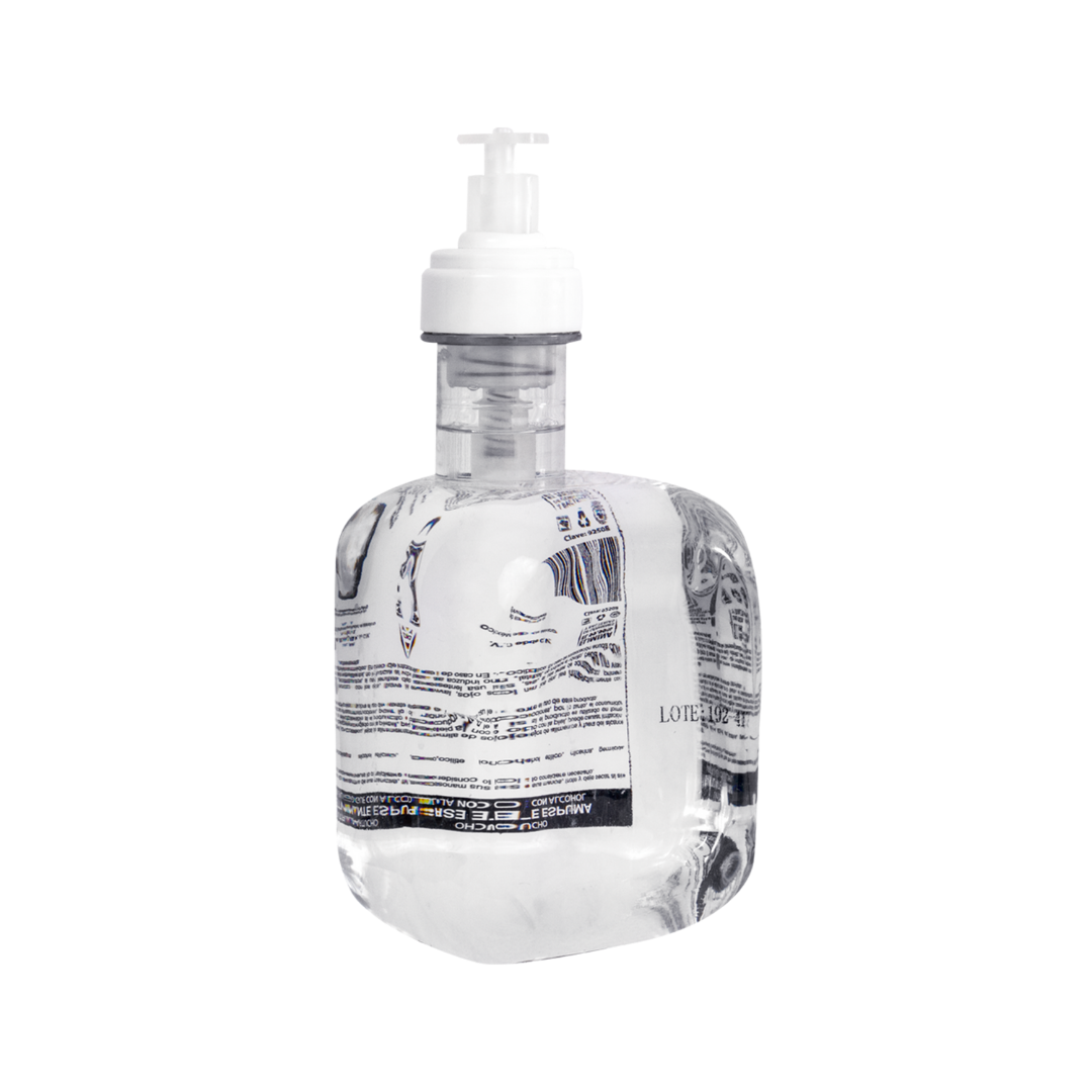 Sanitizante en espuma libre enjuague - base alcohol 1,200 ml (92508)