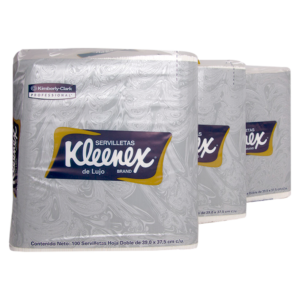 Kimberly Clark Servilleta Tradicional Kleenex® de Lujo (91670)