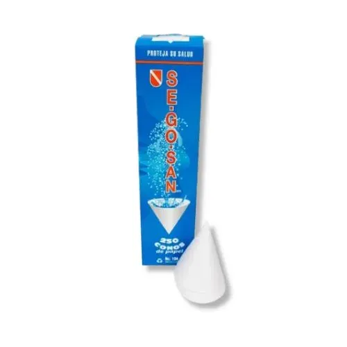 Vasos Cónicos #104 Segosan | Papel Blanco | Paquete 250 Piezas