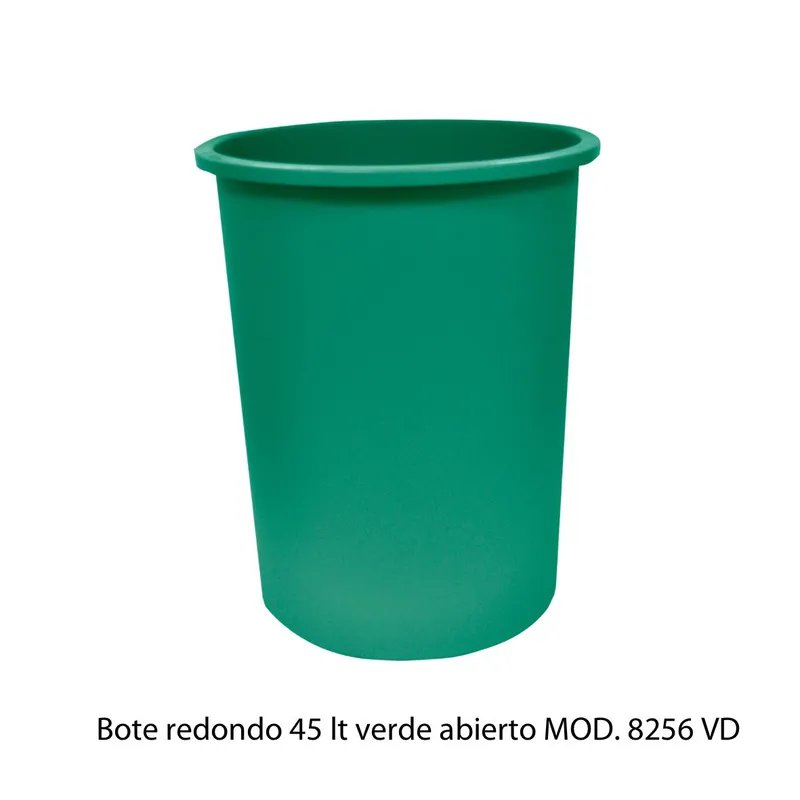 Bote de Basura Redondo Mediano — 45 litros — Sin tapa
