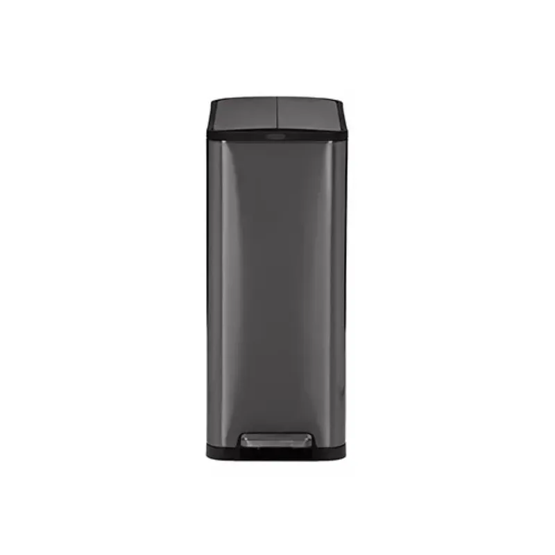 Bote de basura Elite™ con pedal y tapa de mariposa, 44.7 L