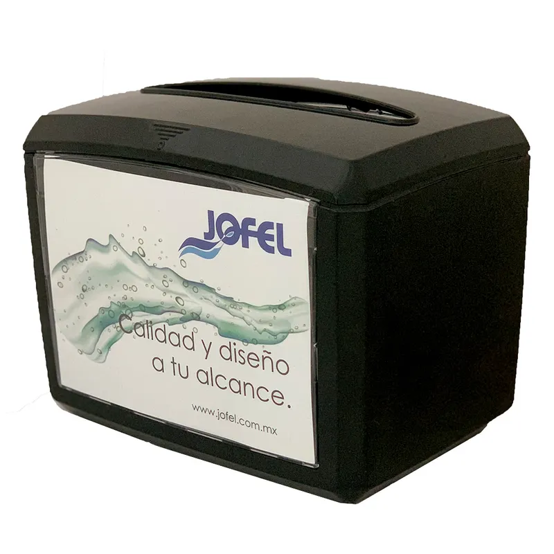 SERVILLETERO PROMO RECTANGULAR NEGRO