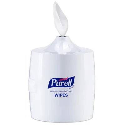 Despachador de Pared PURELL® para Toallitas Desinfectantes de Superficies