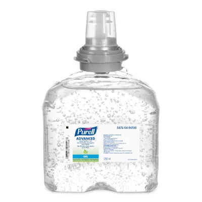 PUR ADV GC GEL INTL TFX 4/1.2L - PURELL® Advanced Gel Alcohólico Antiséptico para Manos Recarga de 1200 ml para el dispensador PURELL® TFX™