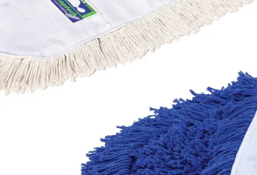 Fundas para Mops Modelo Profesional | Largo 40-cm · Blanco | El Castor | 6401W