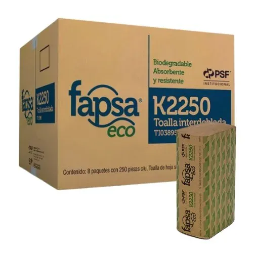 Toalla Interdoblada Fapsa Eco K2250 8/250