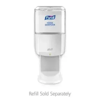 Purell ES8 Tf Sanitizer Disp Wht 1PK - Dispensador de Antiséptico para manos Purell® ES8 (blanco) Dispensador automático con energía en la recarga para antiséptico para manos Purell®
