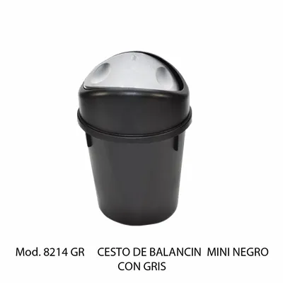 Bote de basura balancín mini — 17.5 x 14 x 27