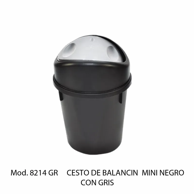 Bote de basura balancín mini — 17.5 x 14 x 27