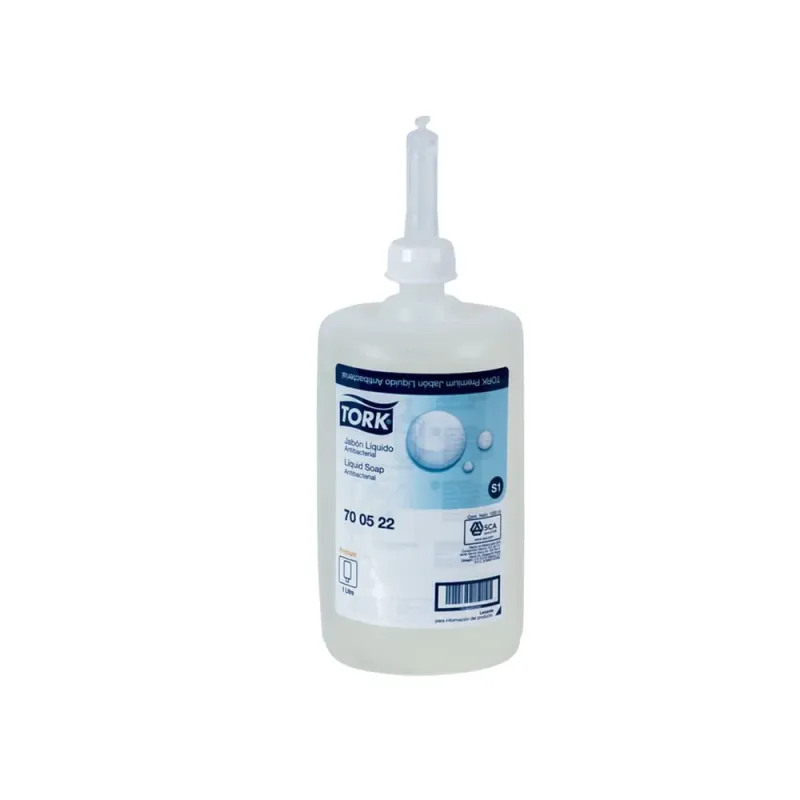 Tork Jabón Líquido Premium Antibacterial 6 Unid / 1000 ml (700522)