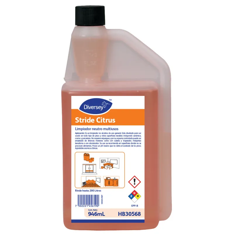 Limpiador Neutro Citrus Stride Diversey 6x946ml