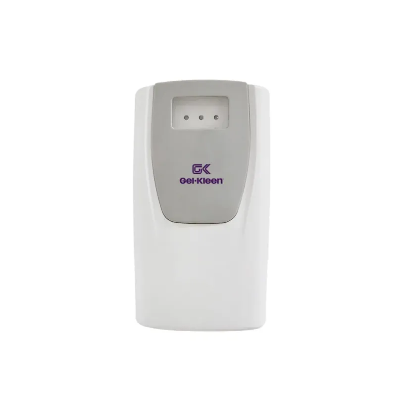 Dosificador automático de líquido de goteo | Gel‑Kleen | Plástico ABS | Programable 12/24 h | Blanco